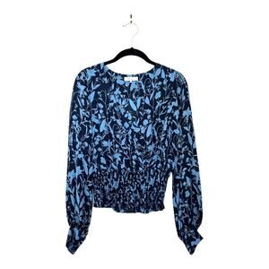 Parker Matilda Blouse in Midnight Meadow Size S